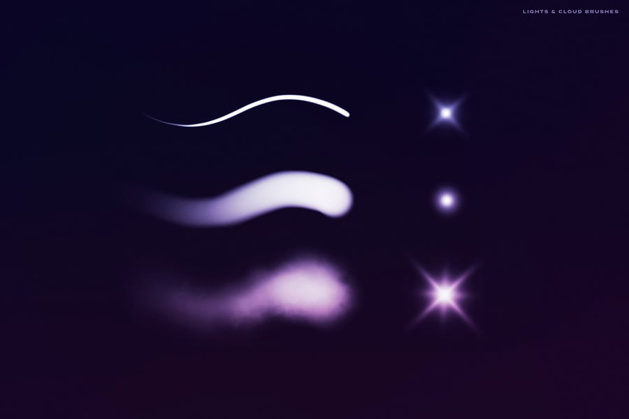 肥皂泡Procreate笔刷素材包-4 肥皂泡Procreate笔刷素材包