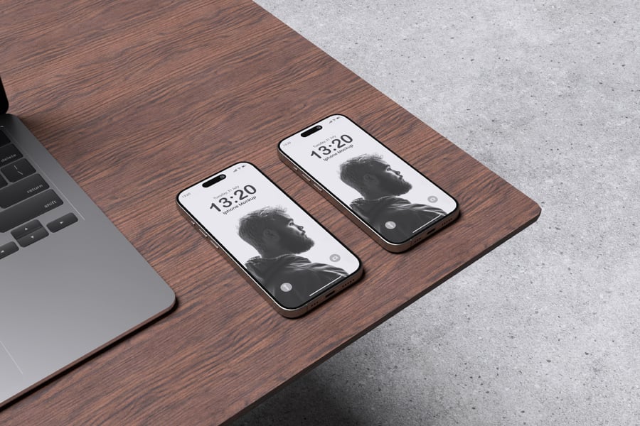 Iphone手机PSD样机素材