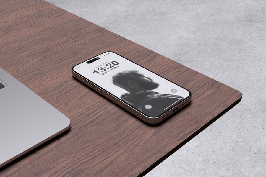 Iphone手机PSD样机素材