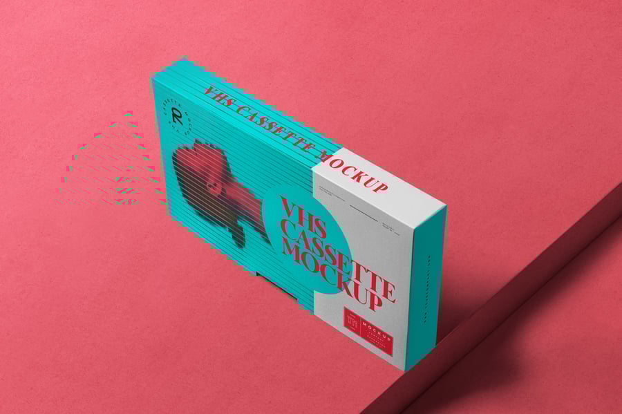 长方形盒子磁带PSD样机素材