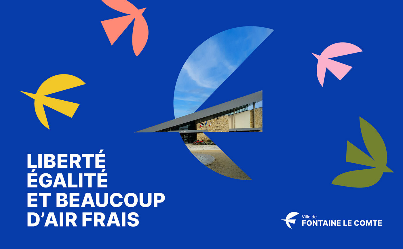 Fontaine-le-Comte城市品牌视觉VI设计