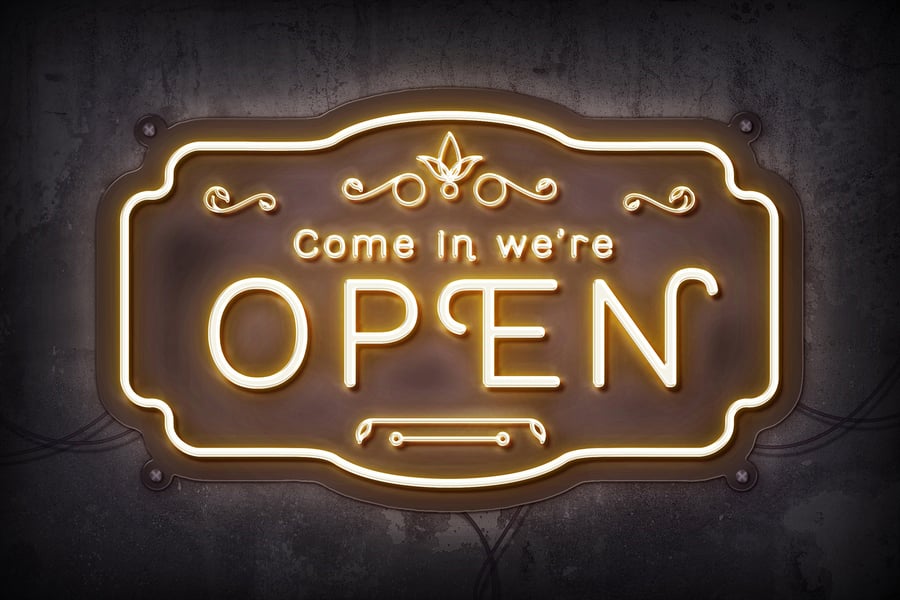 霓虹灯标志PSD样机素材包