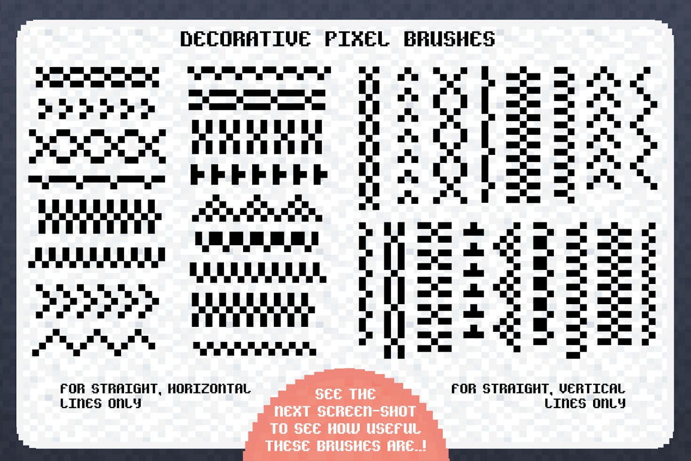 8位灵感艺术和文字工具AI素材包-3 8位灵感艺术和文字工具AI素材包