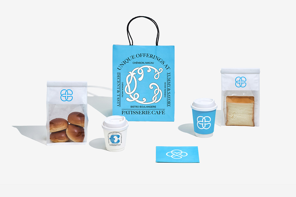 法国Chénson餐厅VI品牌形象全新改版设计