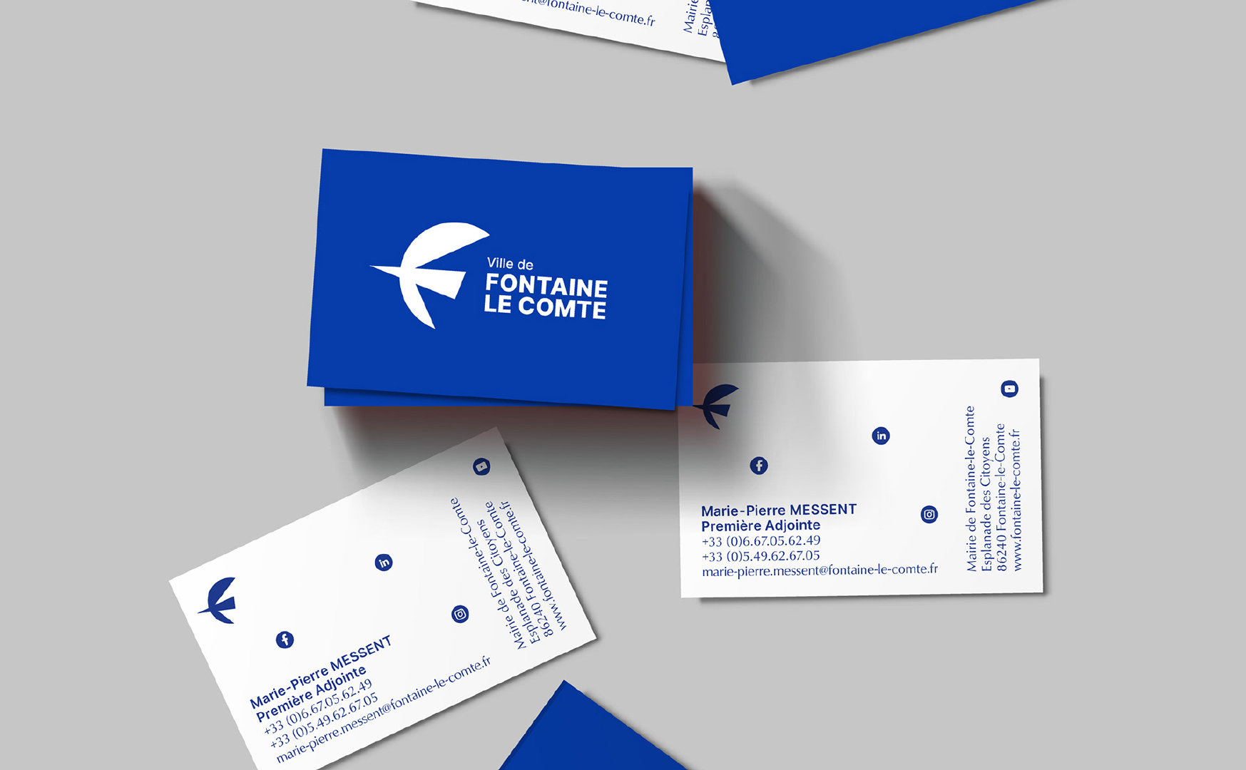 Fontaine-le-Comte城市品牌视觉VI设计