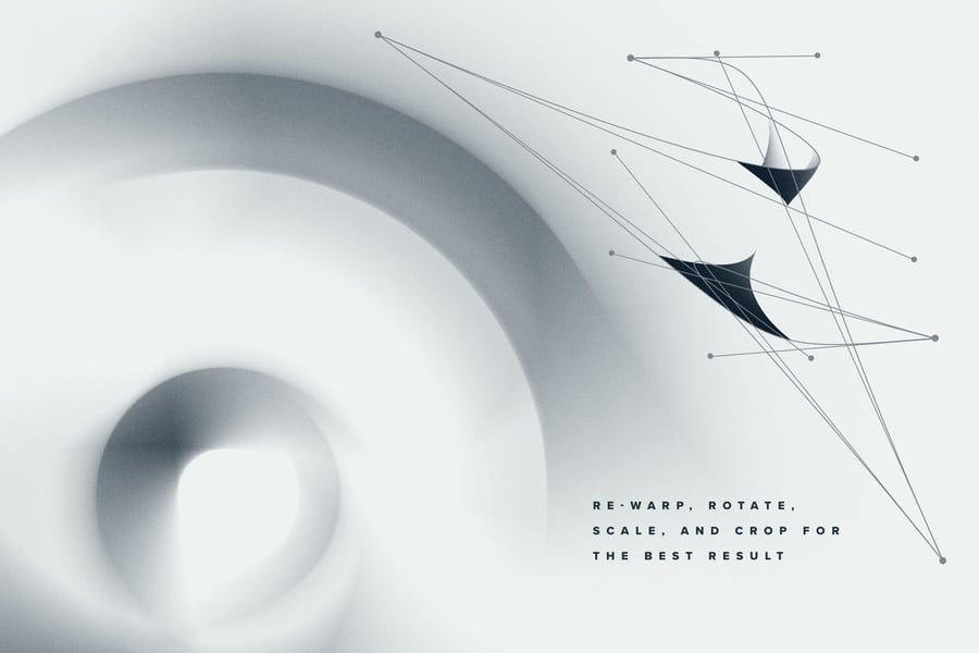 22个抽象的科幻形状和渐变背景素材包