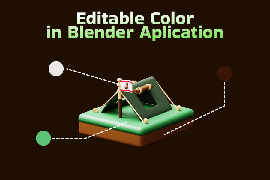 10个侦察兵游戏侦察工具元素3D模型素材包