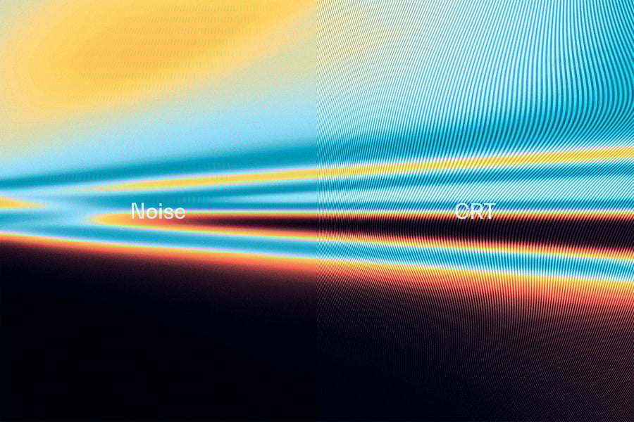 一组运动和渐变风格的纹理效果