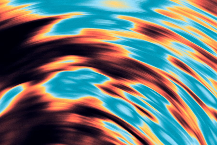 一组运动和渐变风格的纹理效果