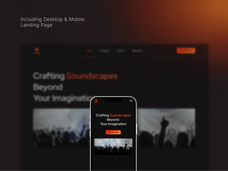 音乐流媒体应用 APP UI KIT