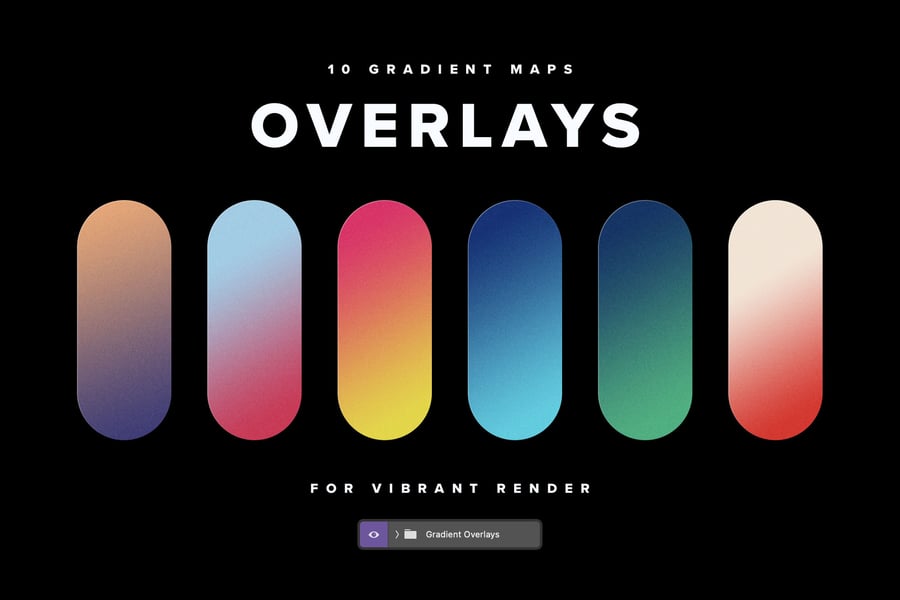 22个抽象的科幻形状和渐变背景素材包