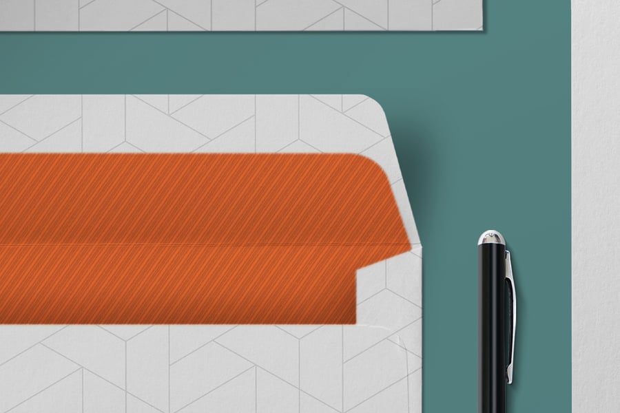 A4、C4、DL文具信封PSD样机素材