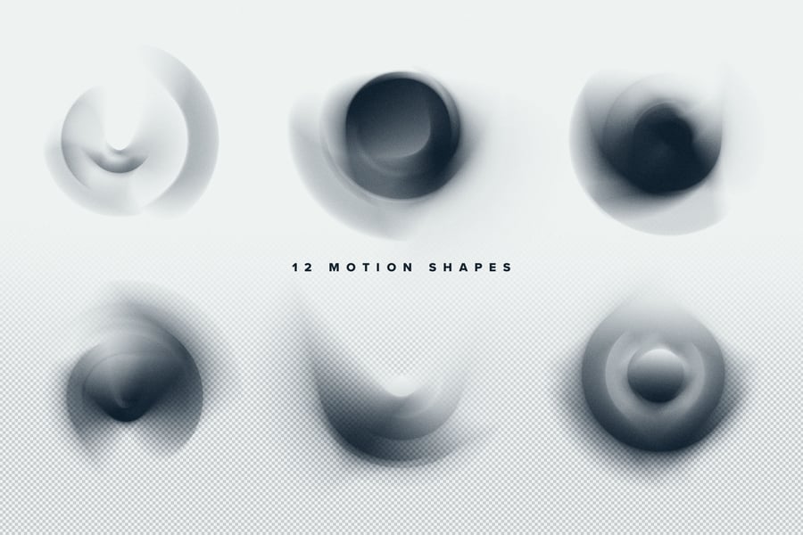 22个抽象的科幻形状和渐变背景素材包