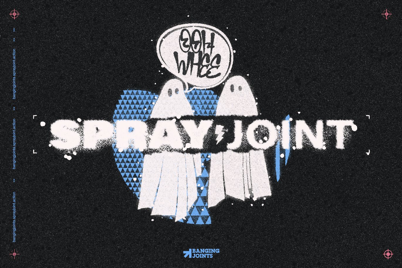 一个效果超级酷的街头涂鸦PS动作-1 一个效果超级酷的街头涂鸦PS动作