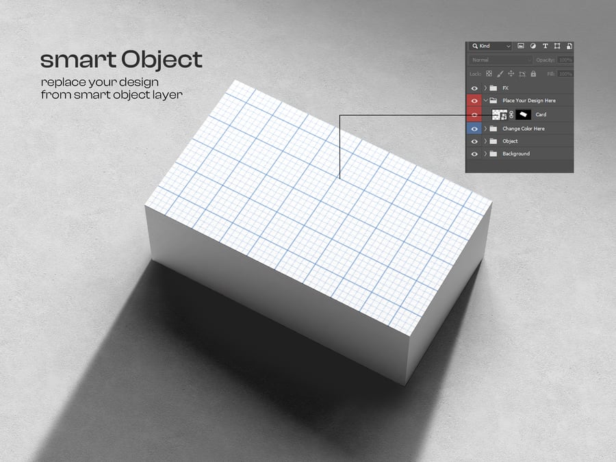 一套名片品牌PSD样机素材包