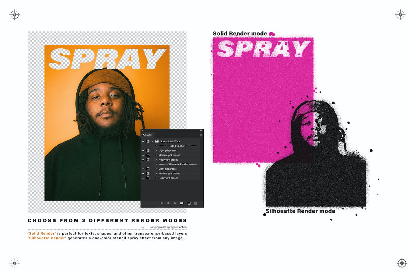 一个效果超级酷的街头涂鸦PS动作-7 一个效果超级酷的街头涂鸦PS动作