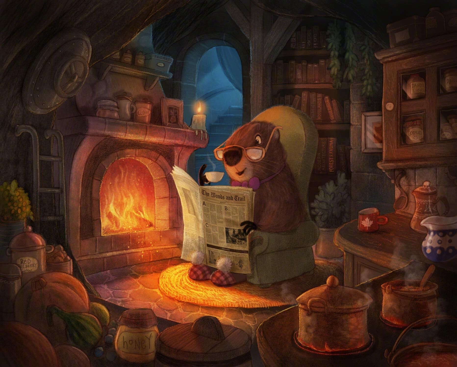 设计师Aleksander Jasiński 插画作品欣赏