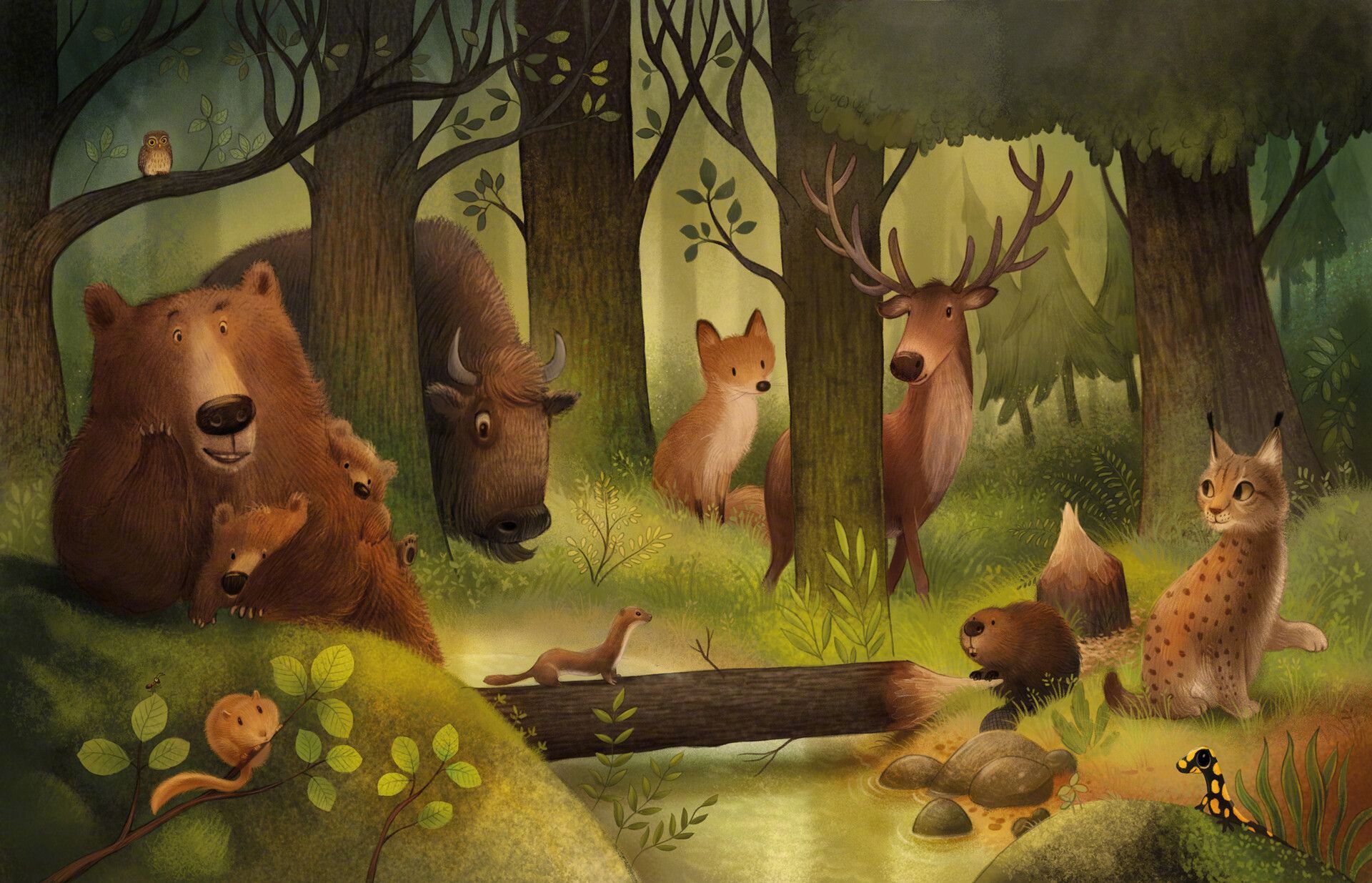 设计师Aleksander Jasiński 插画作品欣赏