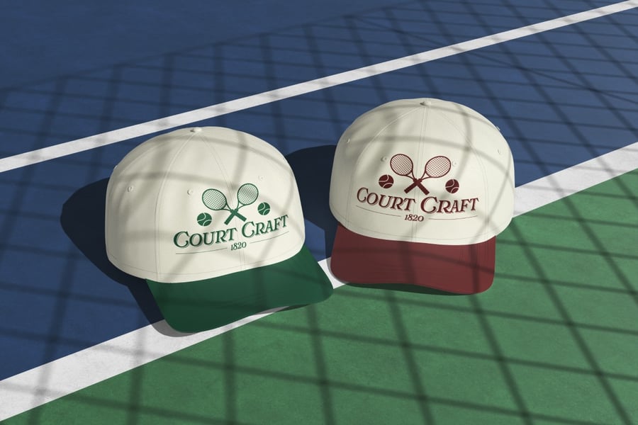 后扣帽PSD样机素材包