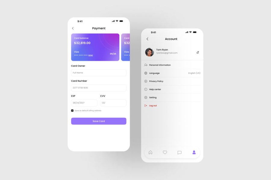 时尚商店应用APP UI KIT