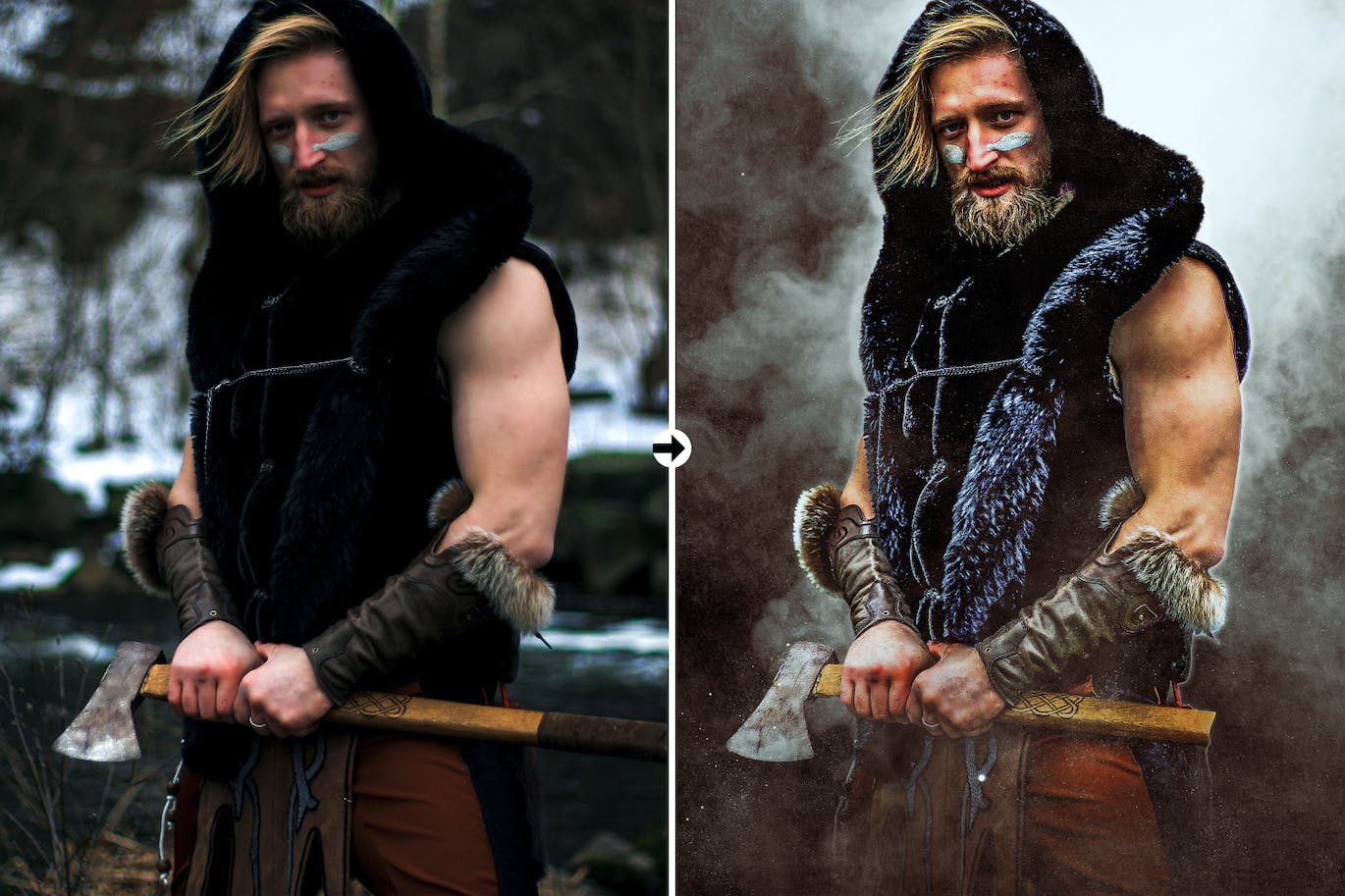 一键生成电影海报艺术Photoshop动作效果插件-3 一键生成电影海报艺术Photoshop动作效果插件