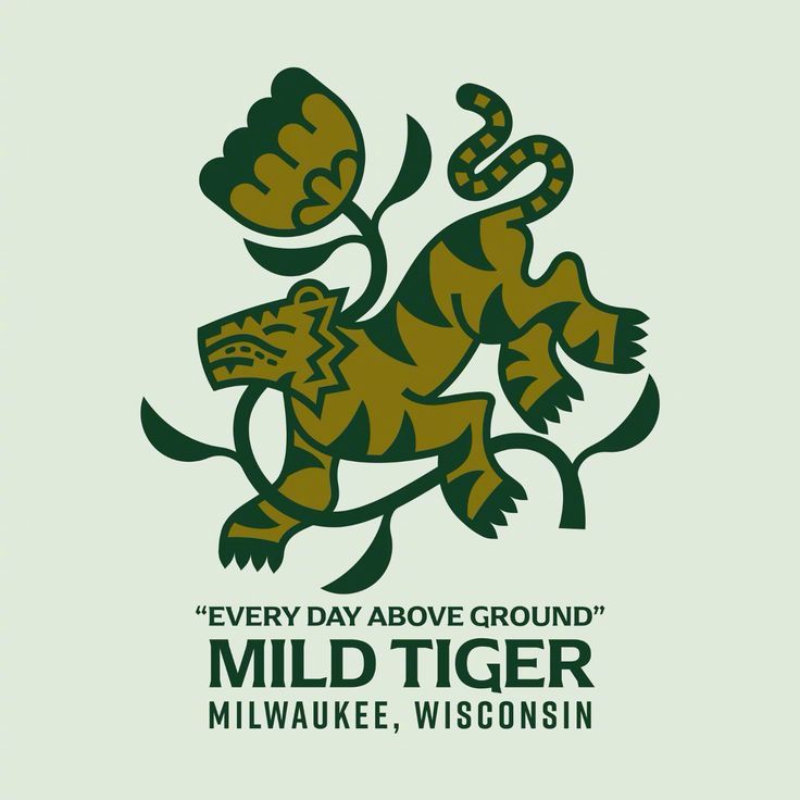 一组虎狮图形标志创意设计欣赏