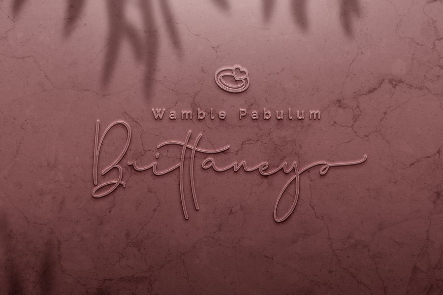 logo标志墙PSD样机素材包