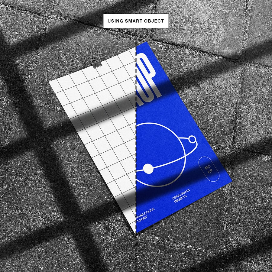 漂亮质感国外海报PSD样机素材包