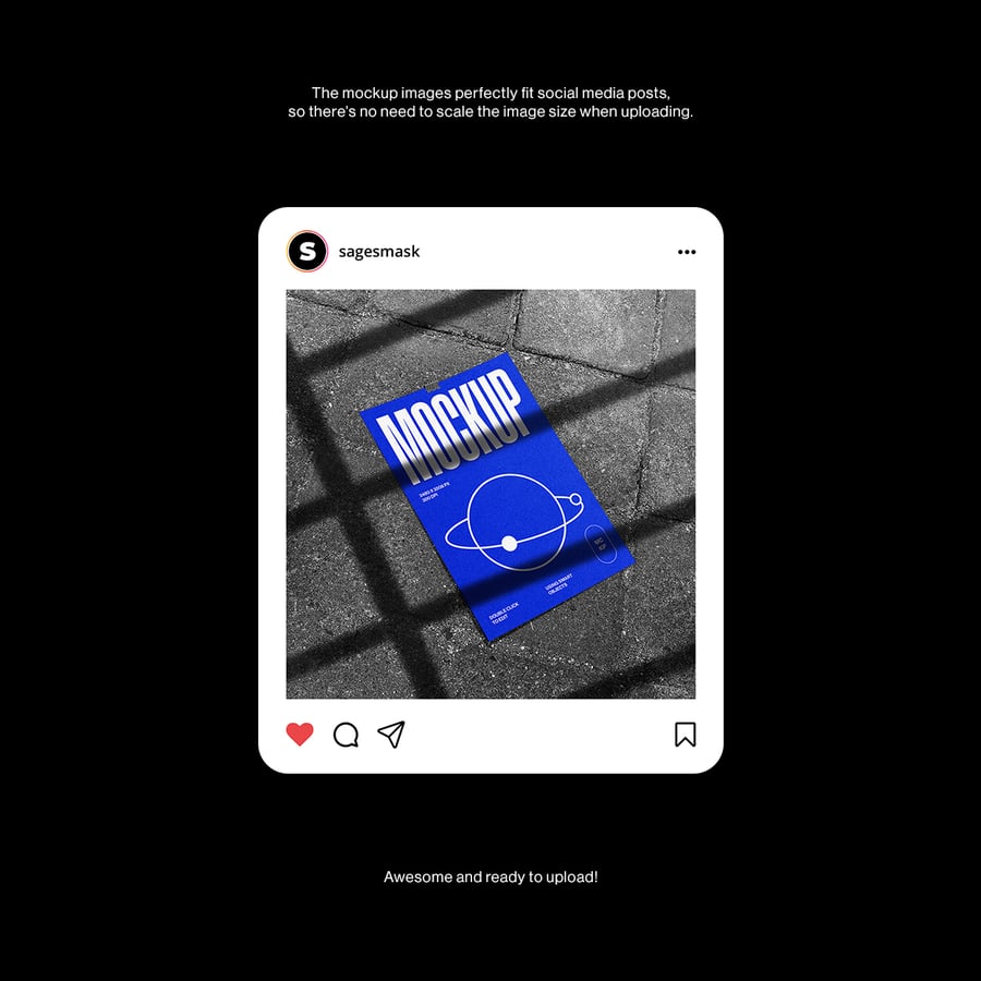 漂亮质感国外海报PSD样机素材包