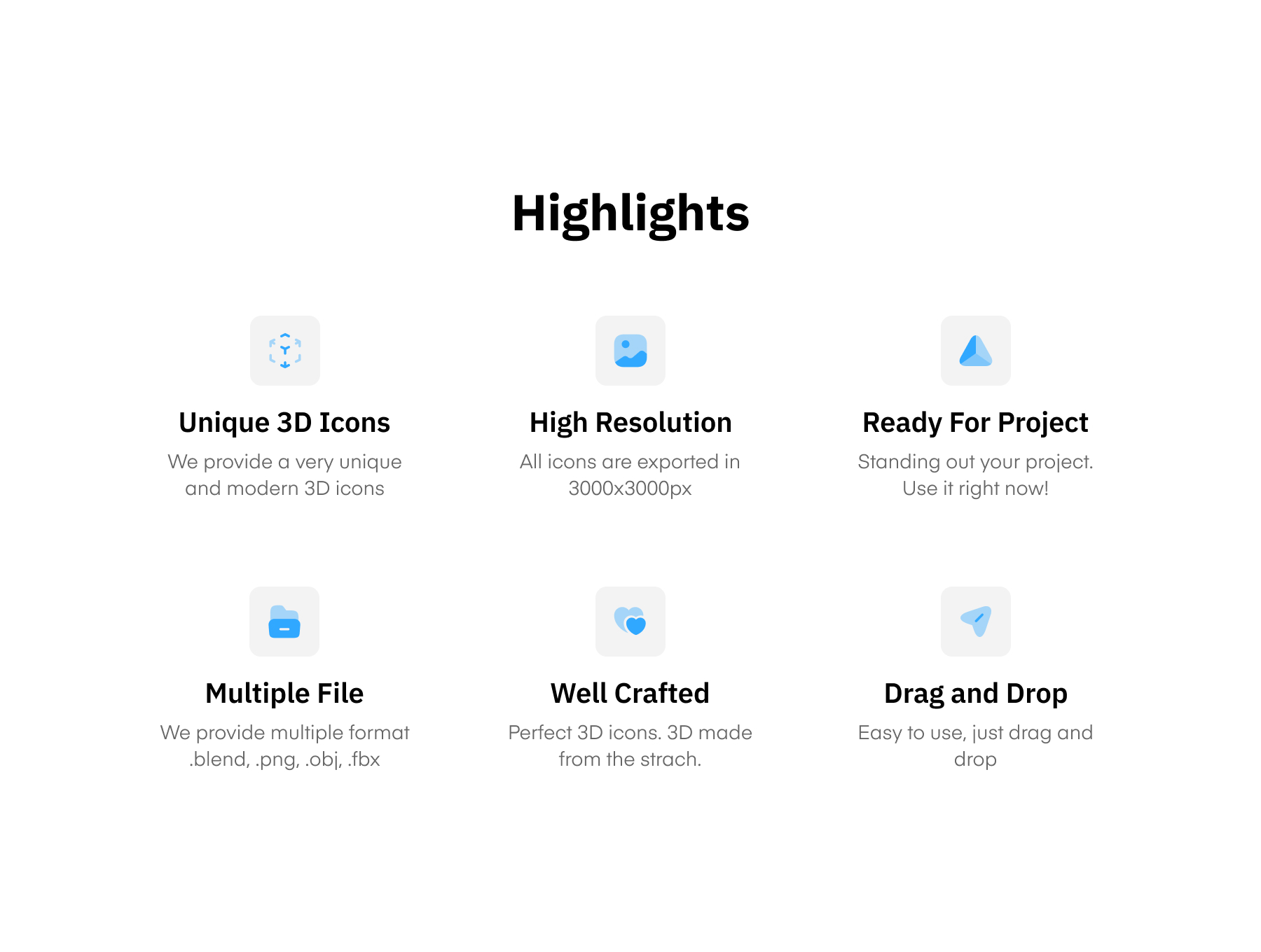 16个黑白电子数码设备3D图标素材包