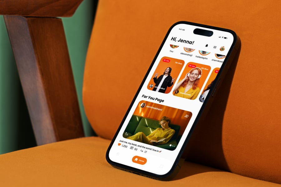 充满活力的社交约会主题APP UI素材包-4 充满活力的社交约会主题APP UI素材包