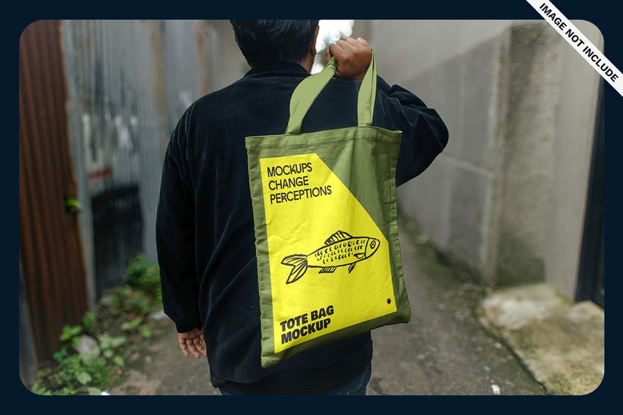 手拿手提袋PSD样机素材包-4 手拿手提袋PSD样机素材包