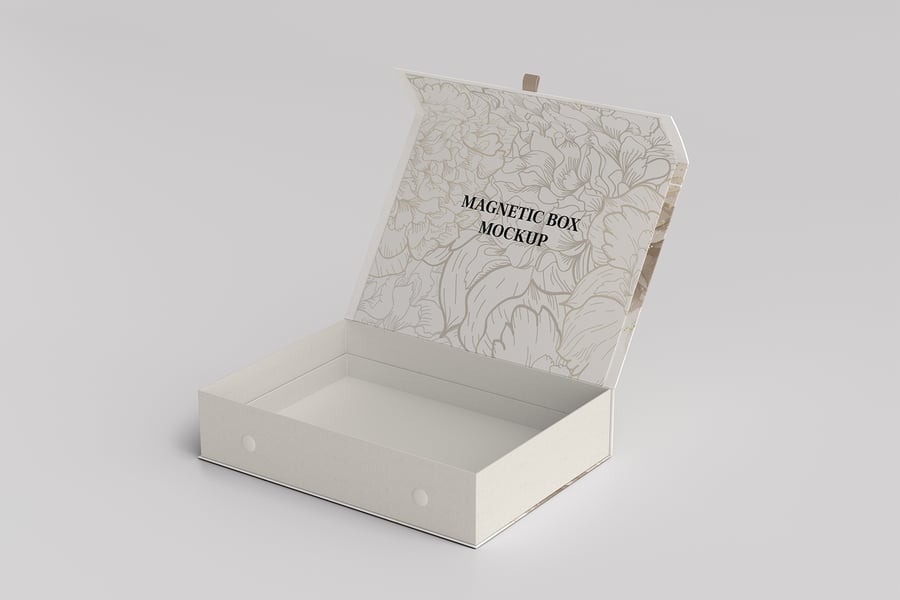 磁性礼品盒PSD样机素材包-5 磁性礼品盒PSD样机素材包
