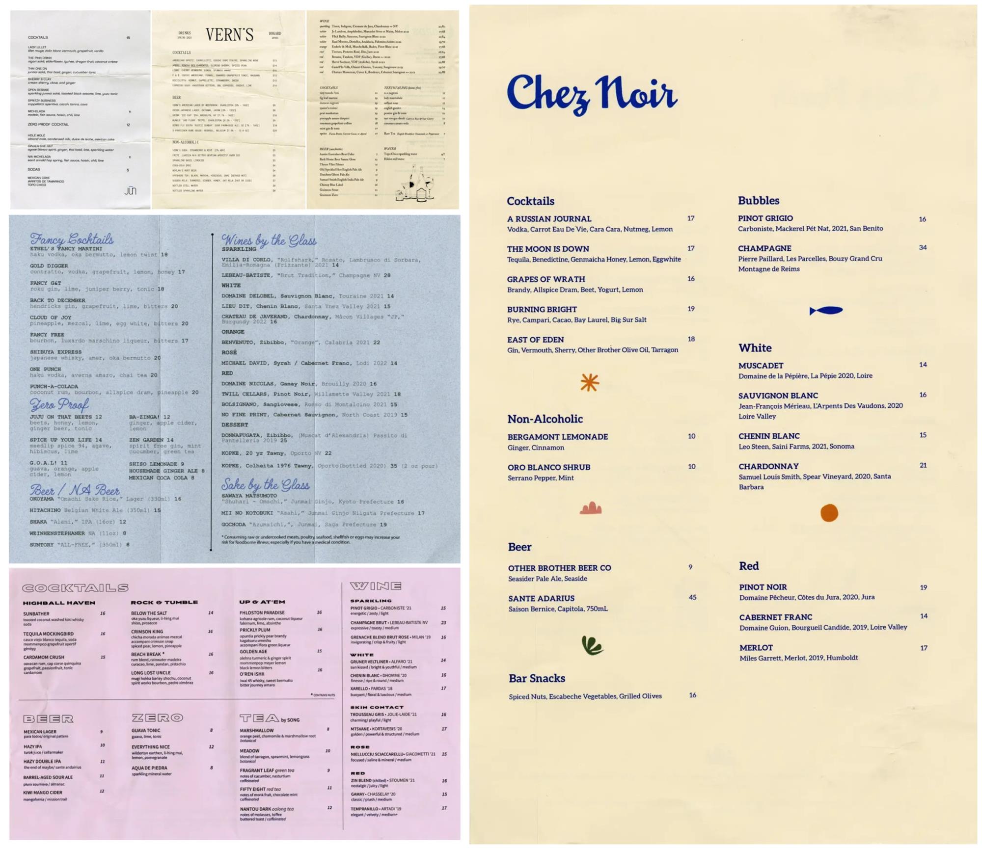 收集了121份餐厅菜单，洞察2025设计趋势