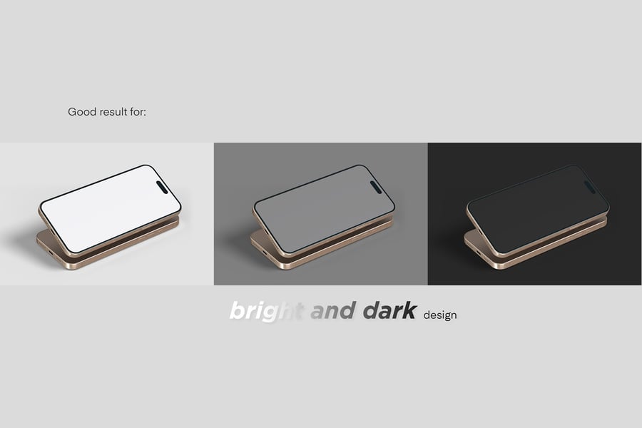 尊贵的iPhone 16 Pro Max手机PSD样机素材包