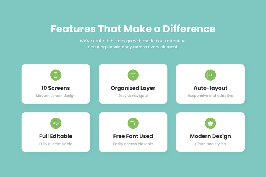 医疗保健和医疗跟踪移动应用APP UI KIT-2 绿色医疗保健和医疗跟踪移动应用APP UI KIT