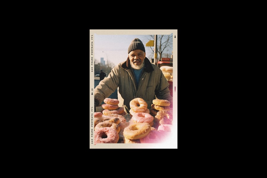 复古胶卷模型PSD样机素材包