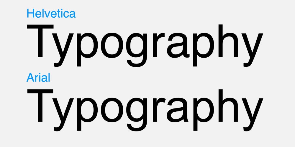 全世界使用最多的字体Arial，为什么被说是"低配版Helvetica"？