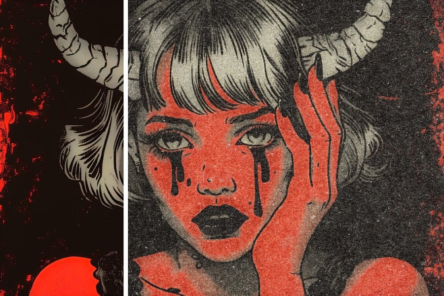 怀旧打印机照片效果PSD素材包-6 怀旧打印机照片效果PSD素材包