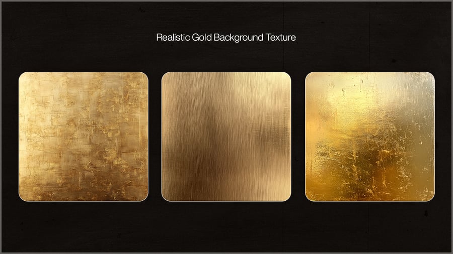 15个漂亮真实的金背景纹理JPG图片素材包
