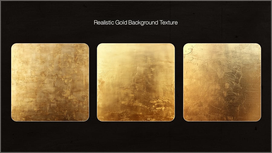 15个漂亮真实的金背景纹理JPG图片素材包