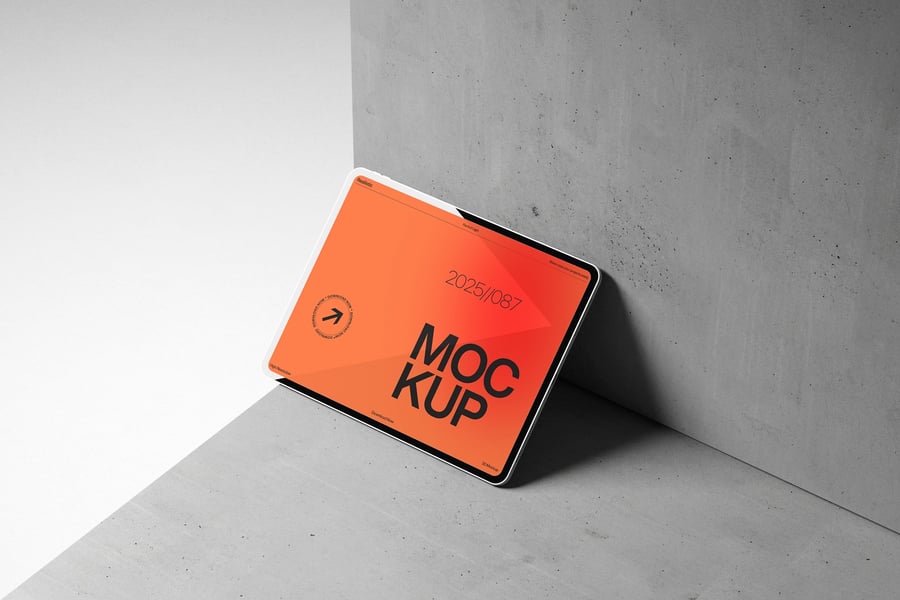 平板电脑模型设计PSD样机素材包