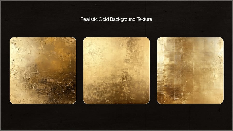 15个漂亮真实的金背景纹理JPG图片素材包