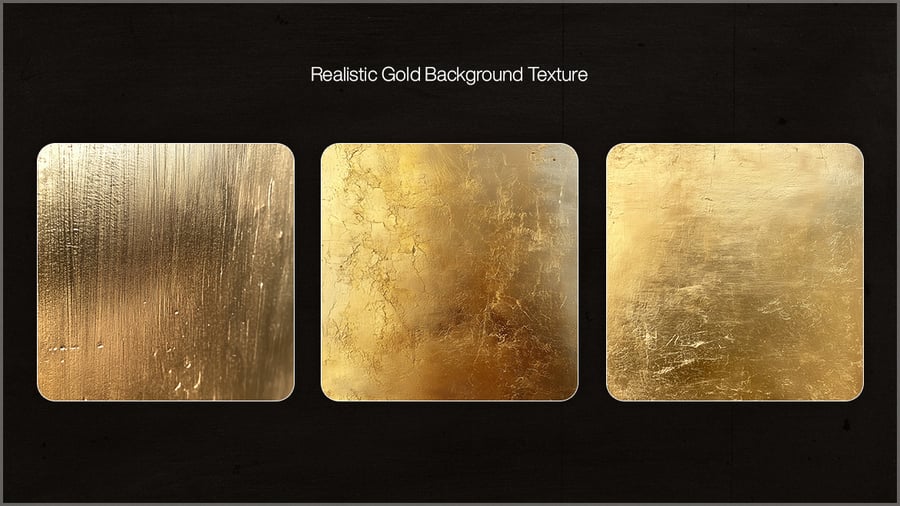 15个漂亮真实的金背景纹理JPG图片素材包