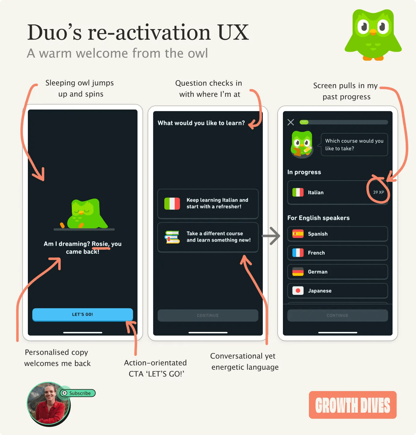 3亿人都在用的多邻国,重新召回+激活用户的6个小技巧-5 3亿人都在用的多邻国,重新召回+激活用户的6个小技巧