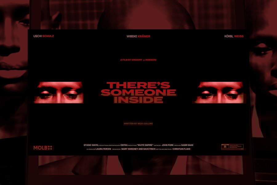 恐怖电影主题网站系列WEB设计素材包