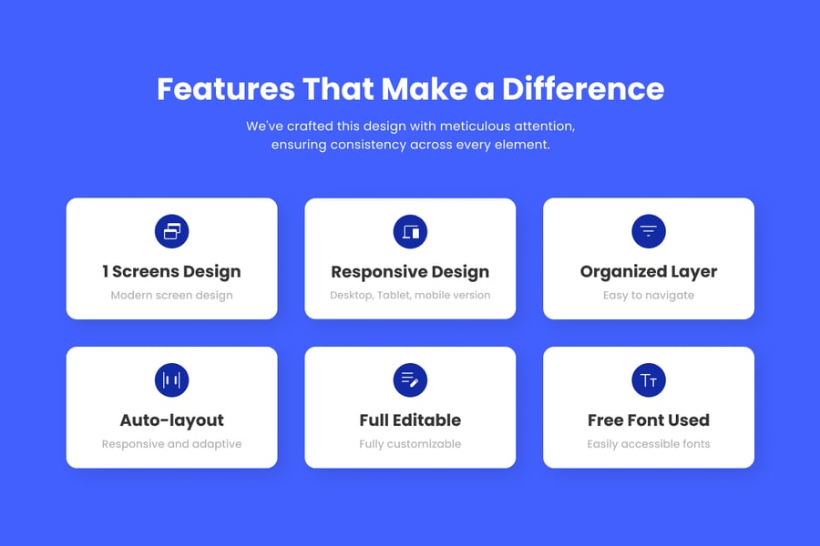 蓝色心理健康医疗主题UI界面设计