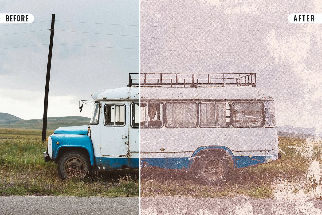 一键生成复古漫画效果PSD动作素材-2 一键生成复古漫画效果PSD动作素材