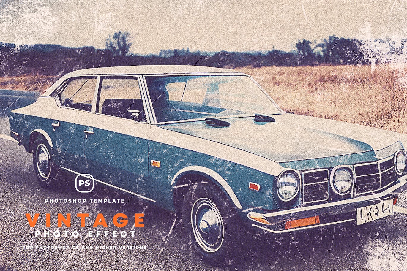 一键生成复古漫画效果PSD动作素材-1 一键生成复古漫画效果PSD动作素材