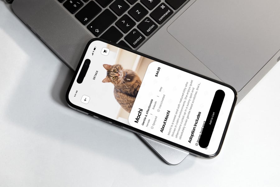 宠物商店和美容应用APP UI KIT素材包